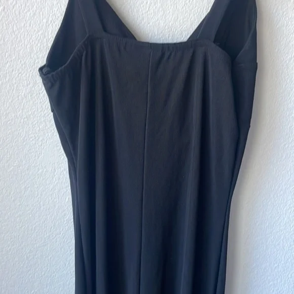 Active USA dress size small black stretch spaghetti strap baddie style - Picture 5 of 10